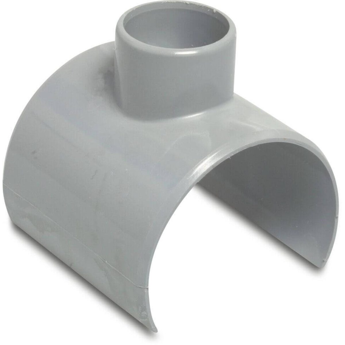 Klemzadel PVC-U 110 mm x 40 mm lijmzadel x lijmmof grijs KOMO | Aantal 1 PCS