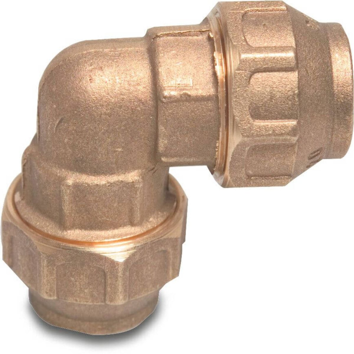 Knie 90° messing 20 mm knel 16bar DVGW | Aantal 1 PCS