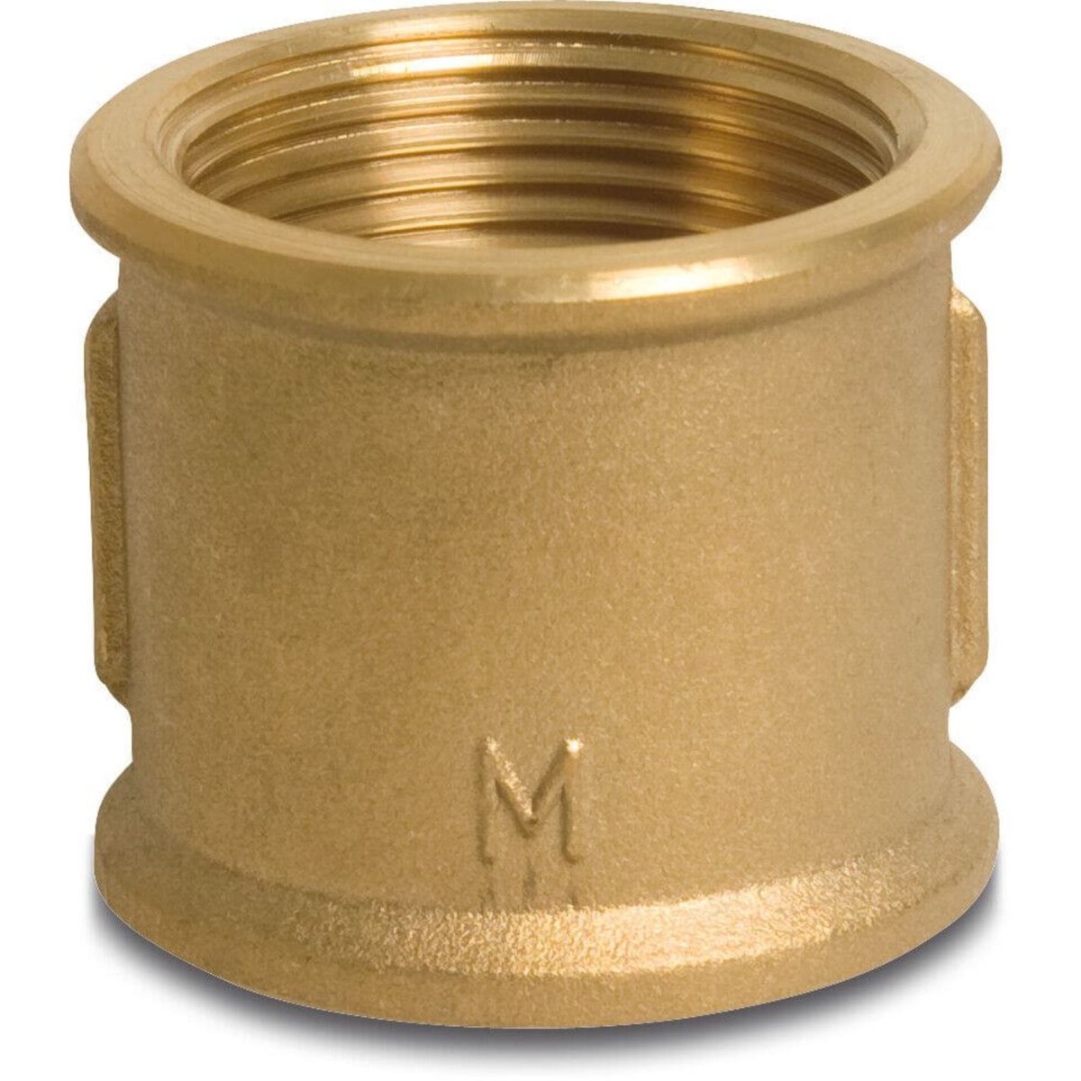Nr. 270 Sok messing 3/4" binnendraad S1 | Aantal 10 PCS