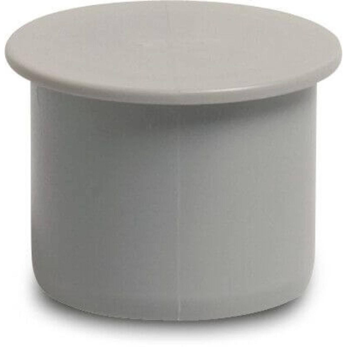 Plug PP 50 mm spie grijs | Aantal 10 PCS