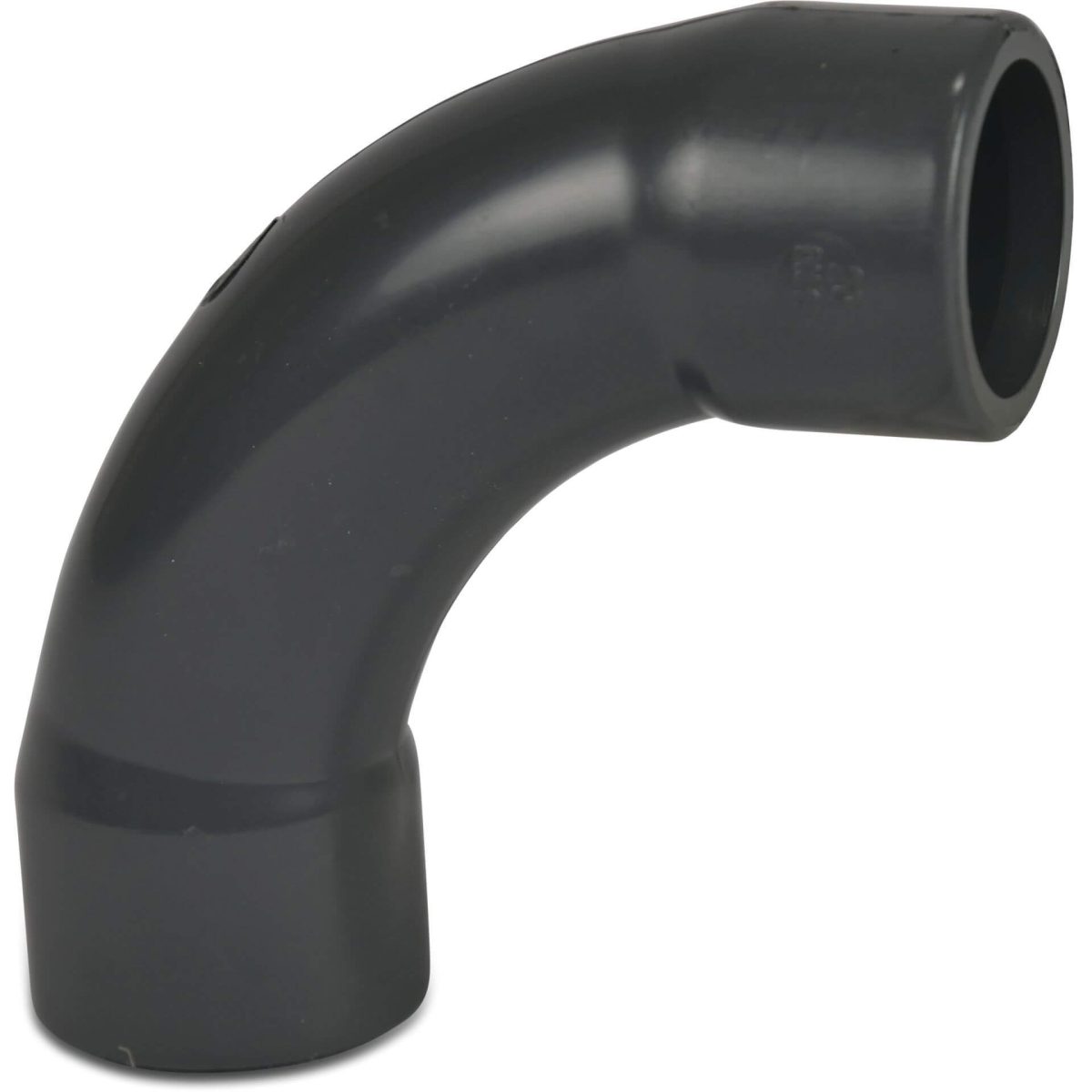Profec Bocht 90° PVC-U 20 mm lijmmof 16bar grijs | Aantal 20 PCS