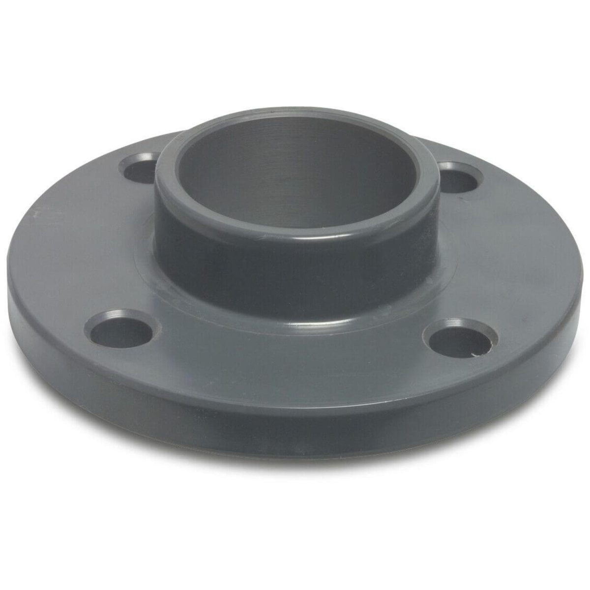 Profec Lijmflens PVC-U DN100 x 110 mm DIN flens x lijmmof 16bar DN100 grijs PN10/16 | Aantal 1 PCS