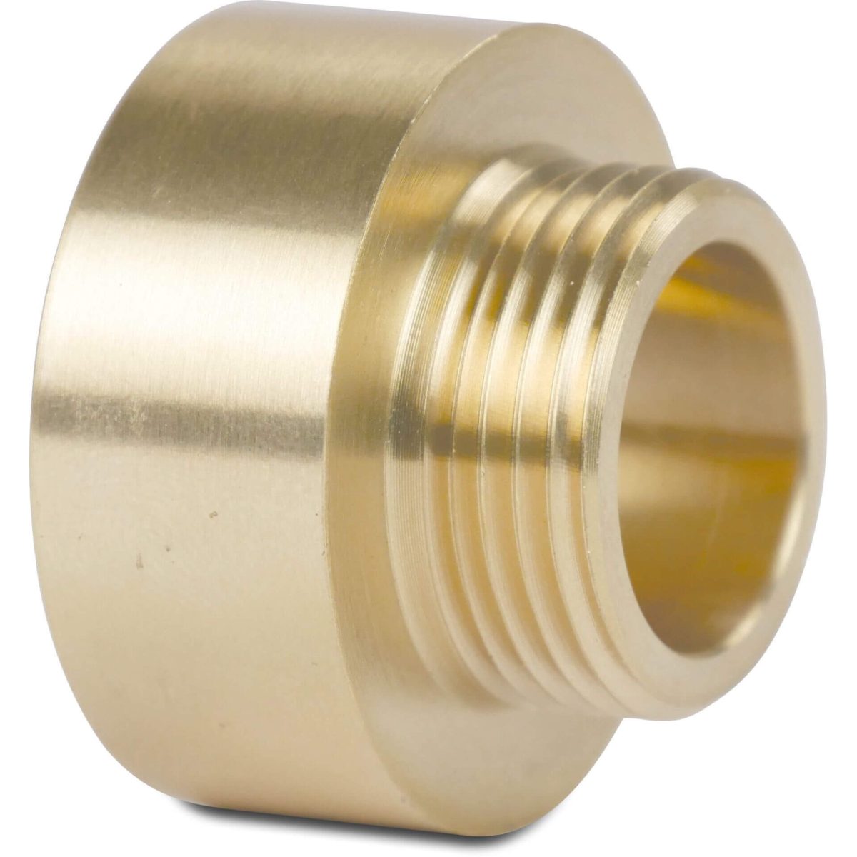 Profec Nr. 246 Soknippel messing 1" x 1/2" binnendraad x buitendraad 30bar | Aantal 10 PCS