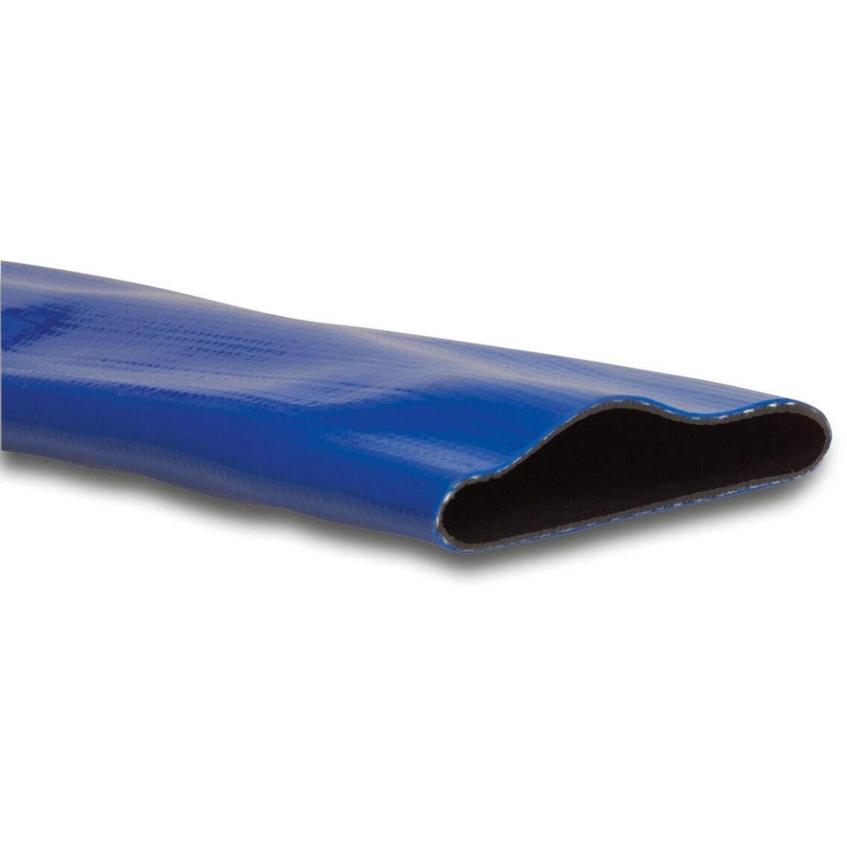 Profec Plat oprolbare slang PVC 38 mm 8bar blauw 100m type Medium Duty | Aantal 100 M