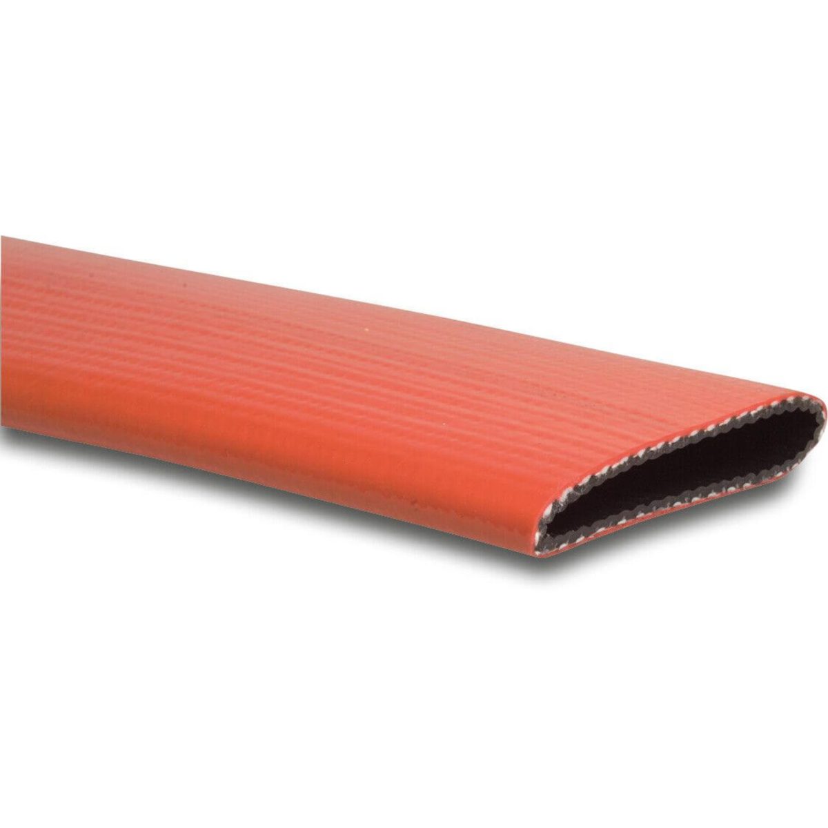 Profec Plat oprolbare slang PVC 51 mm 16bar rood 50m type Heavy Duty | Aantal 50 M