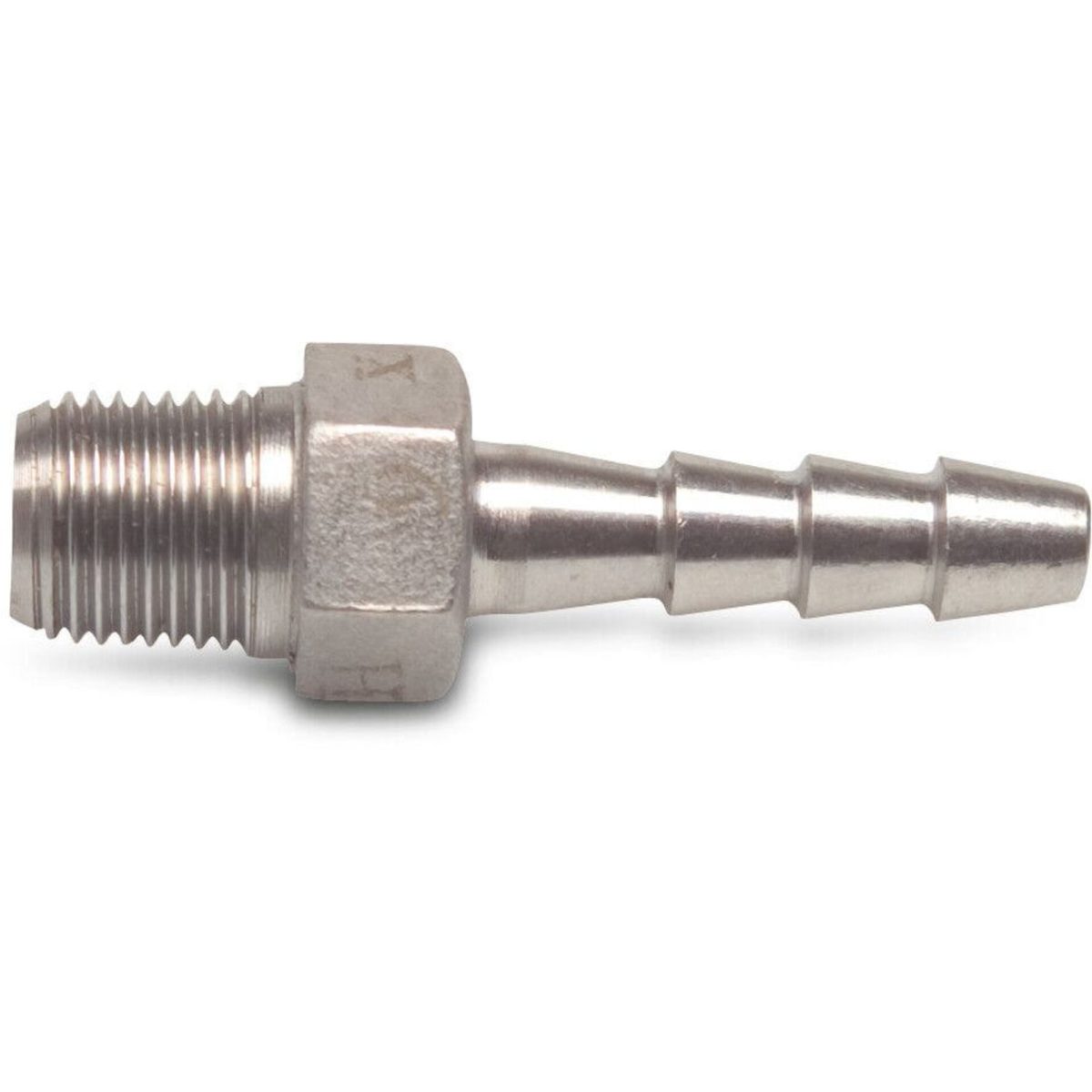 Profec Slangtule RVS 316 1/2" x 20 mm buitendraad x slangtule 50bar | Aantal 1 PCS