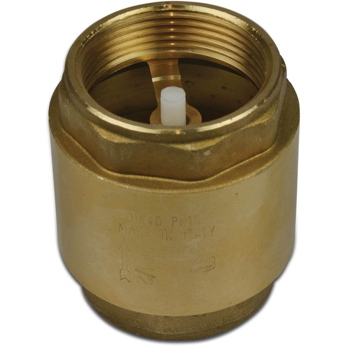 Profec Terugslagklep veerbelast messing 3/8" binnendraad 16bar type 5 | Aantal 1 PCS