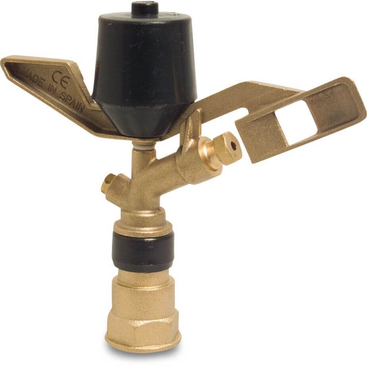 Rondsproeier messing 3/4" binnendraad 4