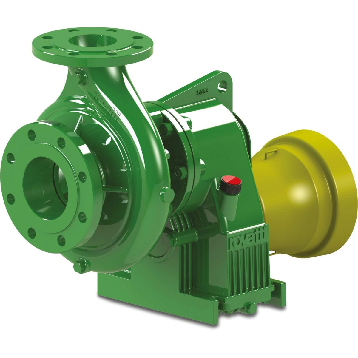 Rovatti Centrifugaalpomp gietijzer DN50 x DN95 DIN flens groen type T1-65A | Aantal 1 PCS