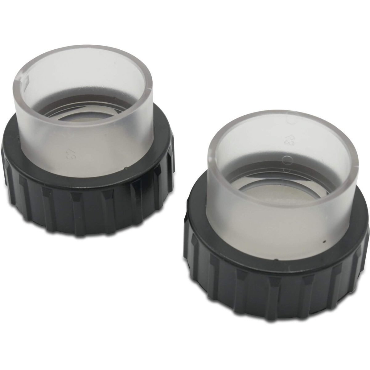 Set 2/3 union coupler 63mm set of 2 | Aantal 1 PCS