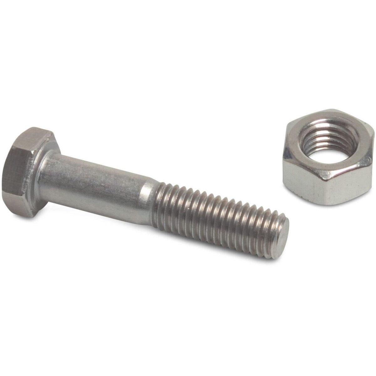 Set bouten + moeren RVS A2 M8 x 65 mm 4 bouten + moeren | Aantal 1 PCS