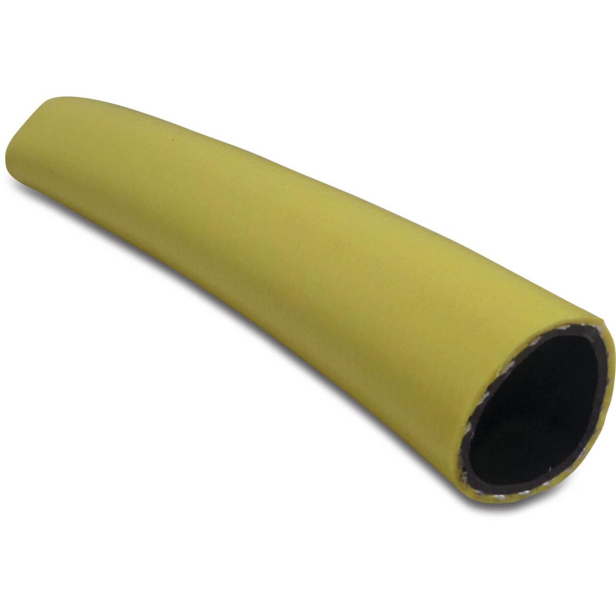 Slang PVC 38 mm x 48 mm 6bar geel 25m | Aantal 25 M