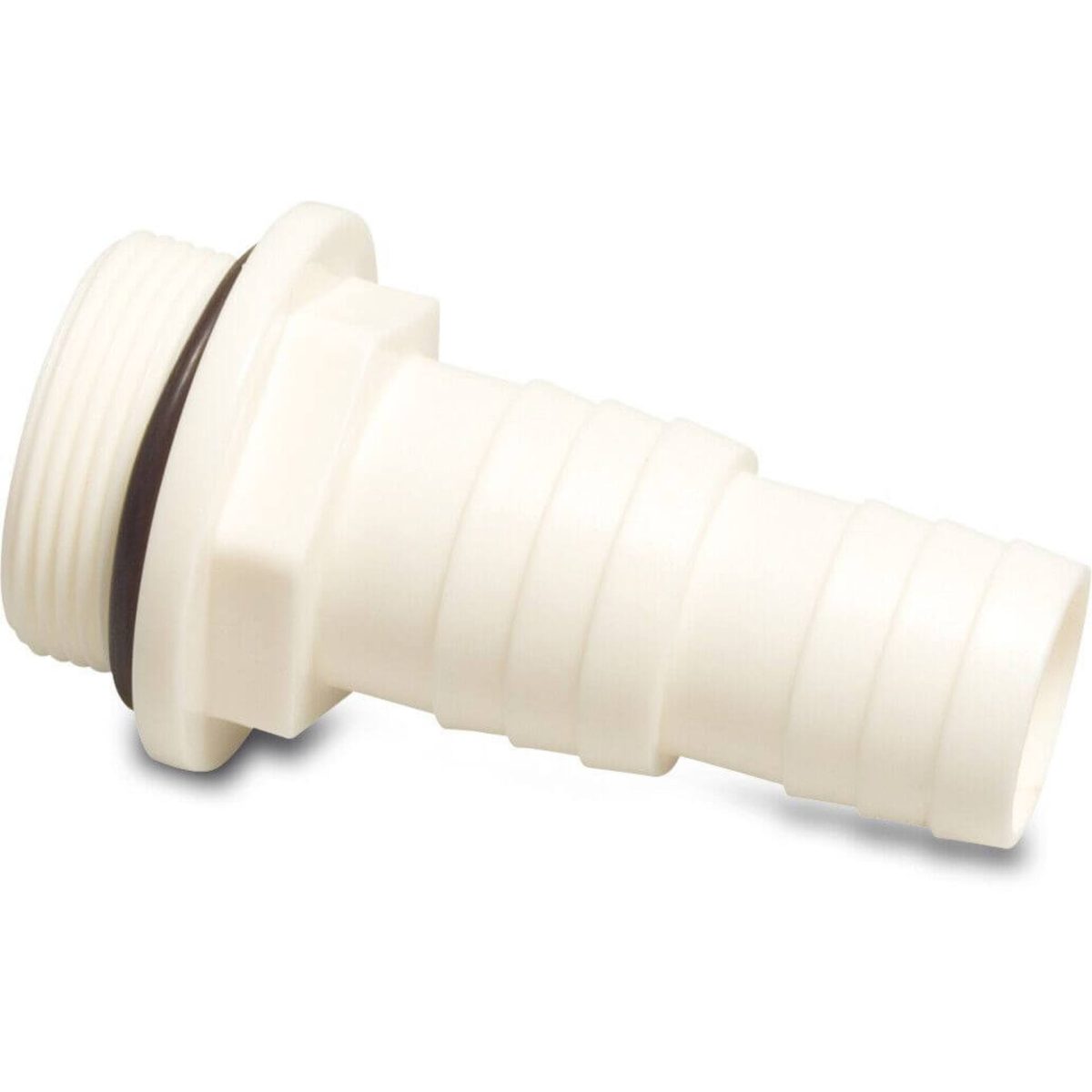 Slangtule 1 1/2" x 32-38 mm buitendraad x slangtule 10bar wit P1 | Aantal 10 PCS