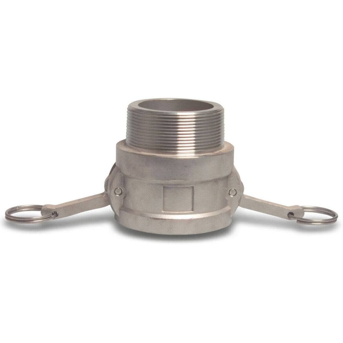 Snelkoppeling RVS 316 2" M-deel Camlock x buitendraad 16bar type Camlock B | Aantal 1 PCS