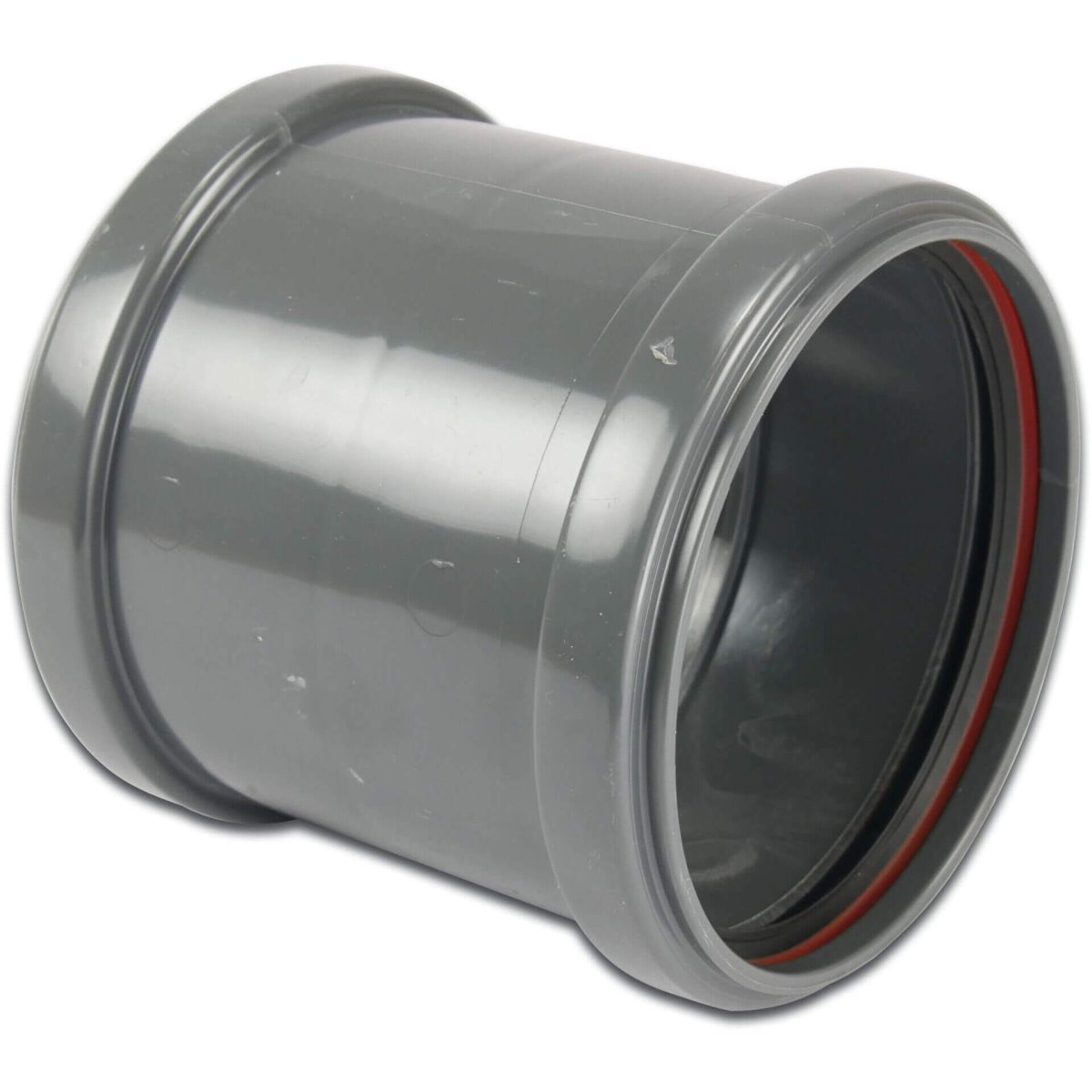 Sok PVC-U 250 mm SN4 manchet DN250 grijs KOMO/BENOR | Aantal 1 PCS
