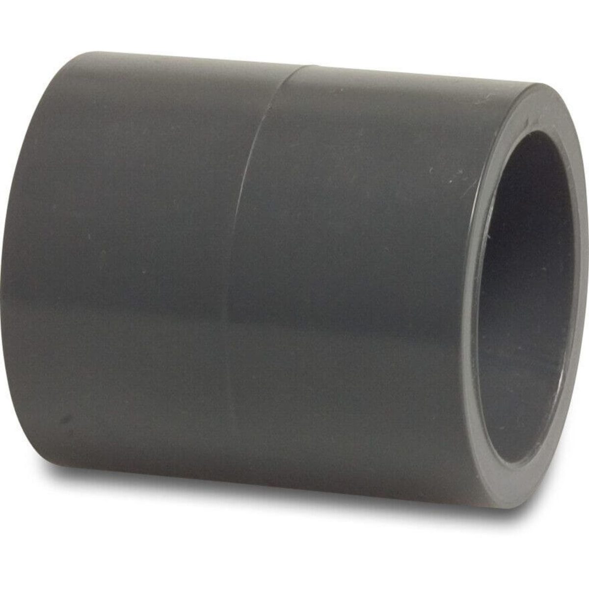 Sok PVC-U 50 mm lijmmof 16bar grijs | Aantal 10 PCS