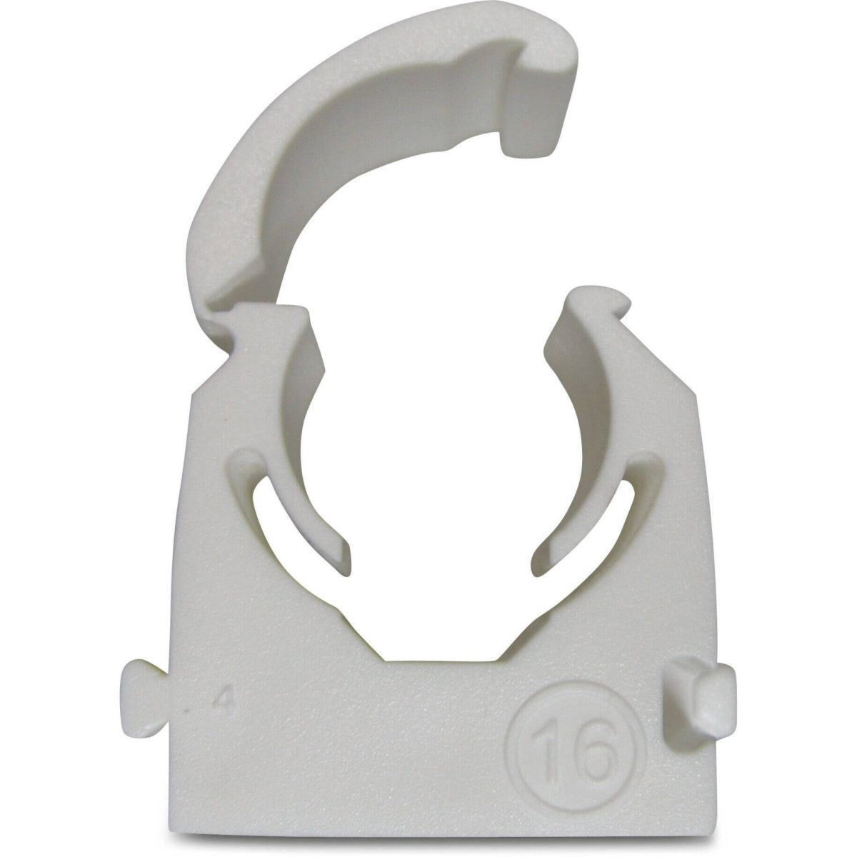 Speedfit Klikzadel POM 22 mm wit type met beugel | Aantal 10 PCS