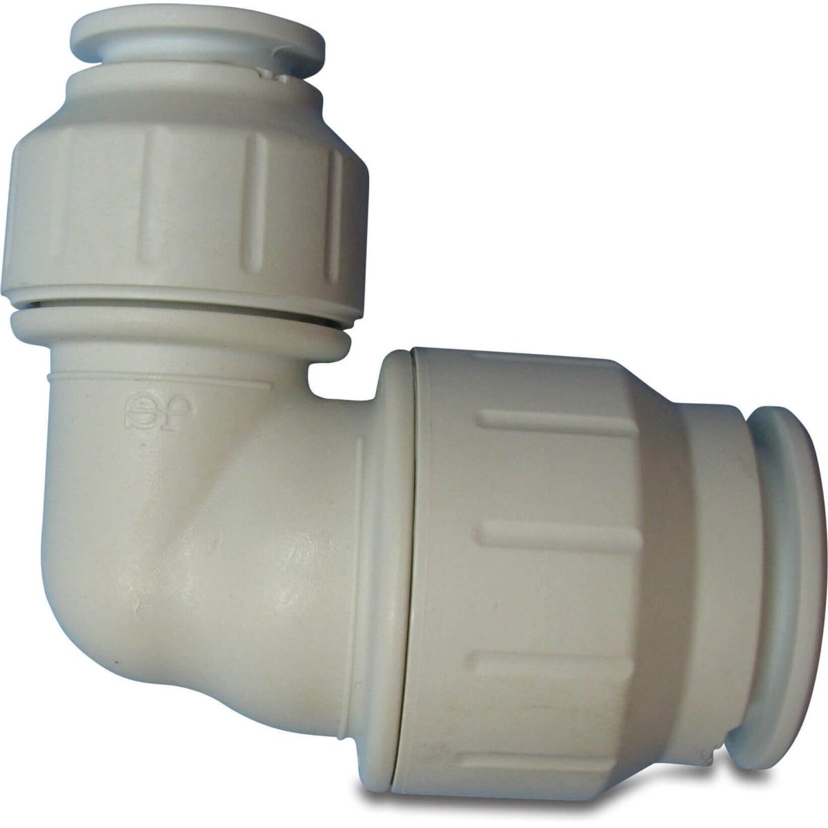 Speedfit Knie 90° verlopend POM 22 mm x 15 mm insteek 10bar wit DVGW/KIWA/WRAS | Aantal 1 PCS