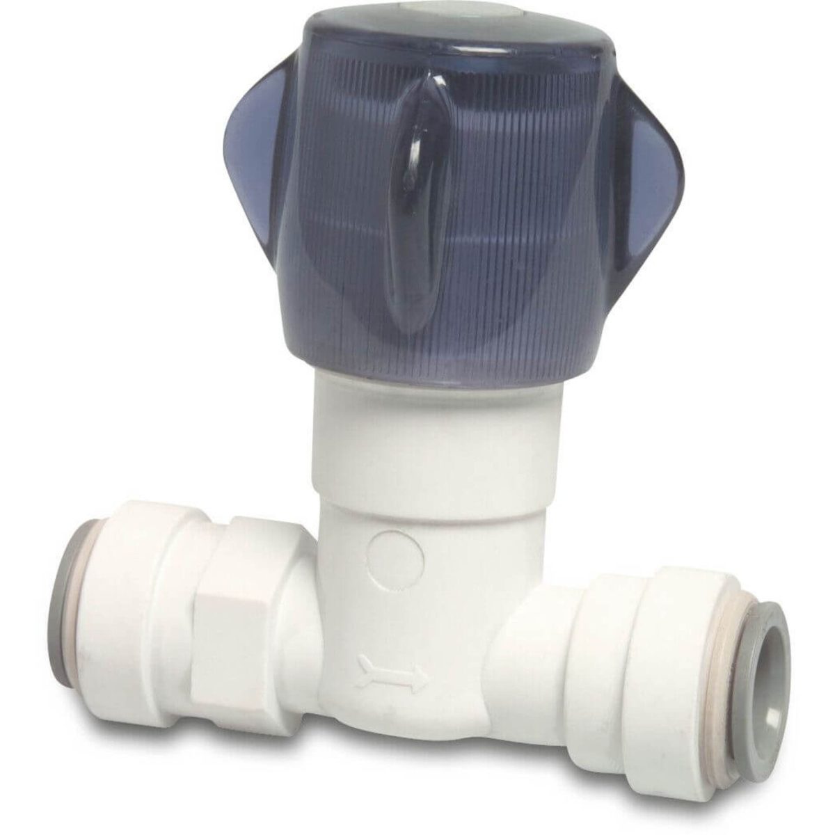 Speedfit Stopkraan POM 15 mm insteek 10bar wit DVGW/KIWA/WRAS | Aantal 1 PCS