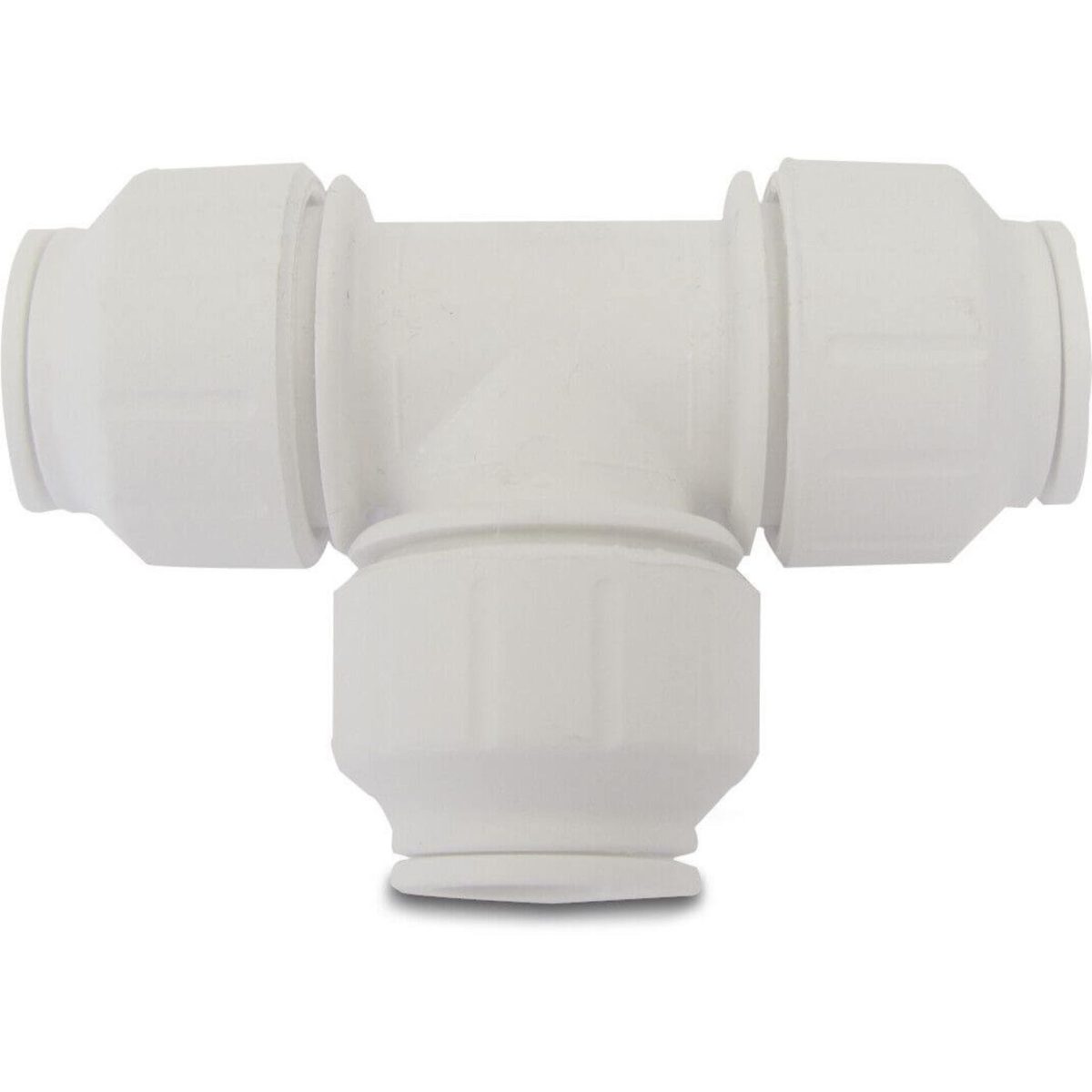 Speedfit T-stuk 90° POM 22 mm insteek 10bar wit DVGW/KIWA/WRAS | Aantal 1 PCS