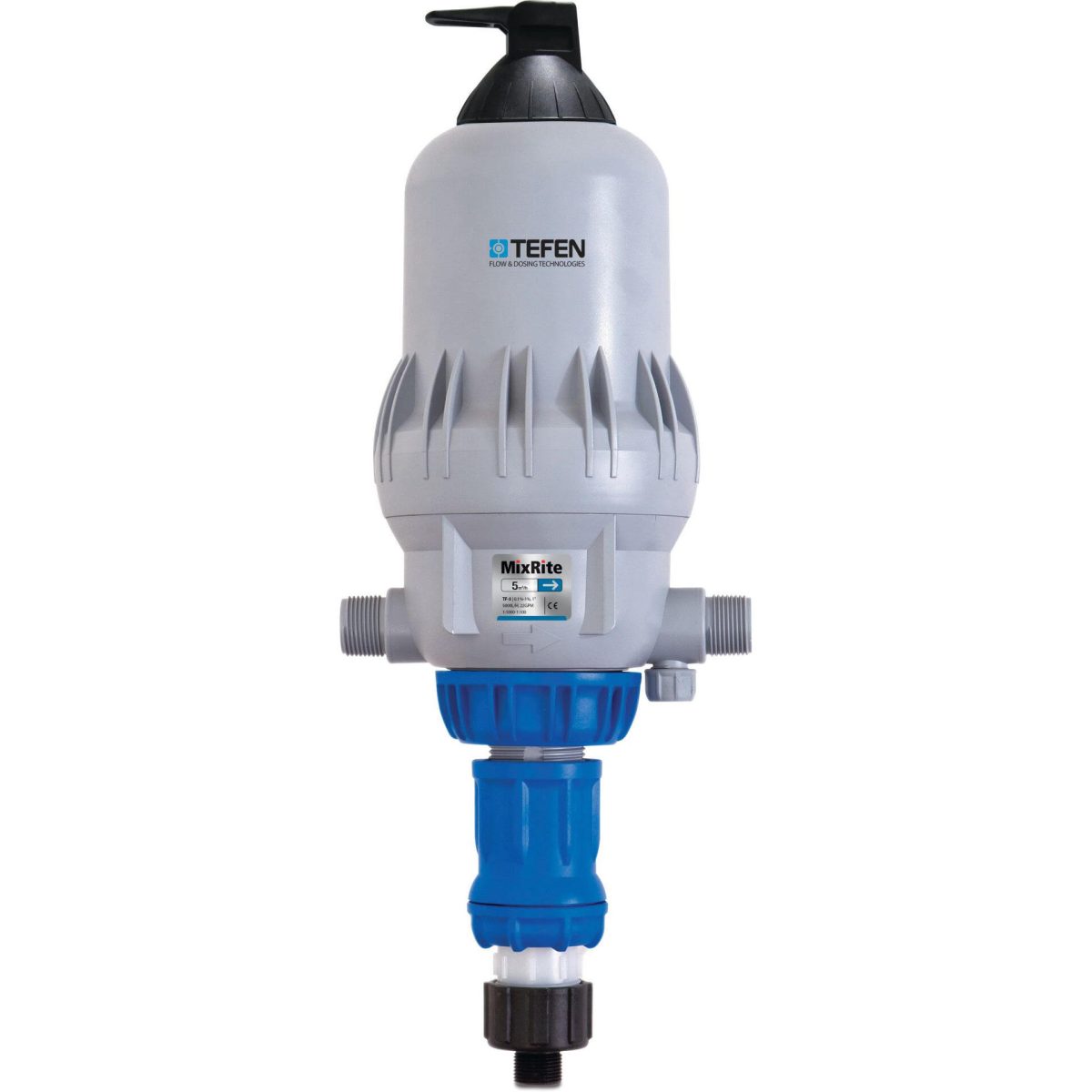 Tefen Doseerpomp 1" x 16 mm x 1" buitendraad x slangtule x buitendraad type MixRite TF5 0.5% - 5% | Aantal 1 PCS