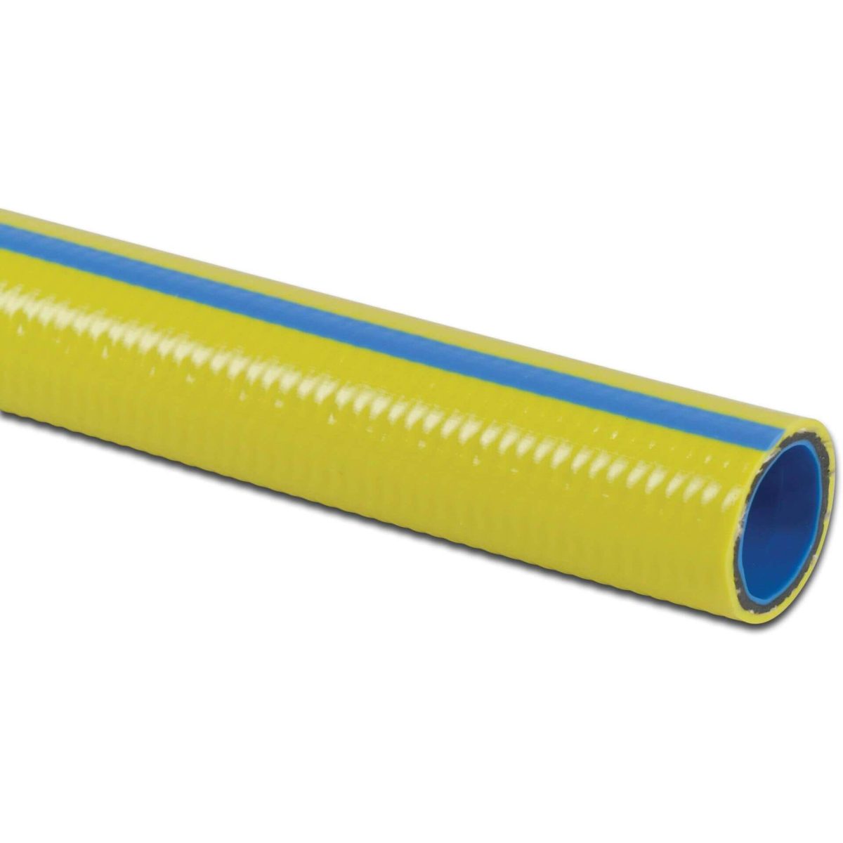 Torsino Slang PVC 19 mm x 25 mm 8bar geel/blauw 50m type Torsino Plus | Aantal 50 M