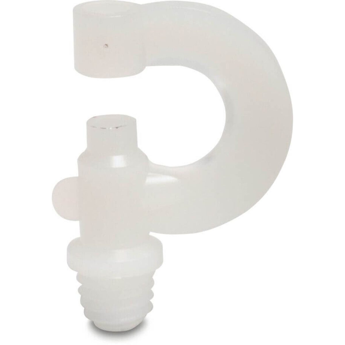 VDL Blindsproeier nylon 3/8WW buitendraad wit | Aantal 10 PCS