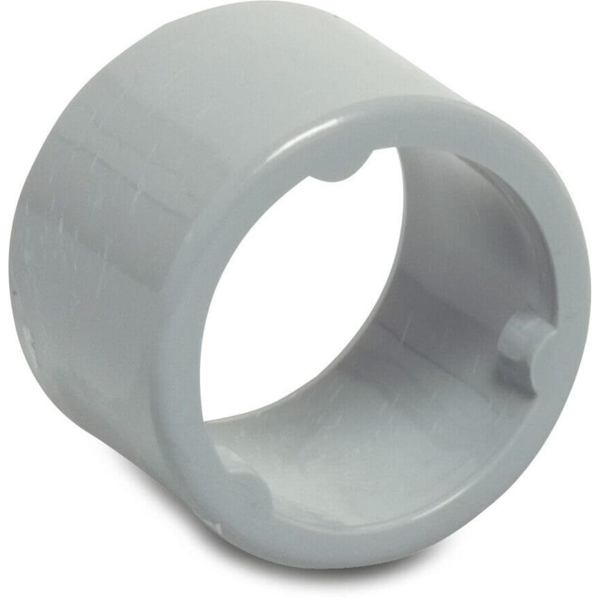 Verloopring PVC-U 75 mm x 125 mm lijmmof x spie grijs KOMO | Aantal 1 PCS