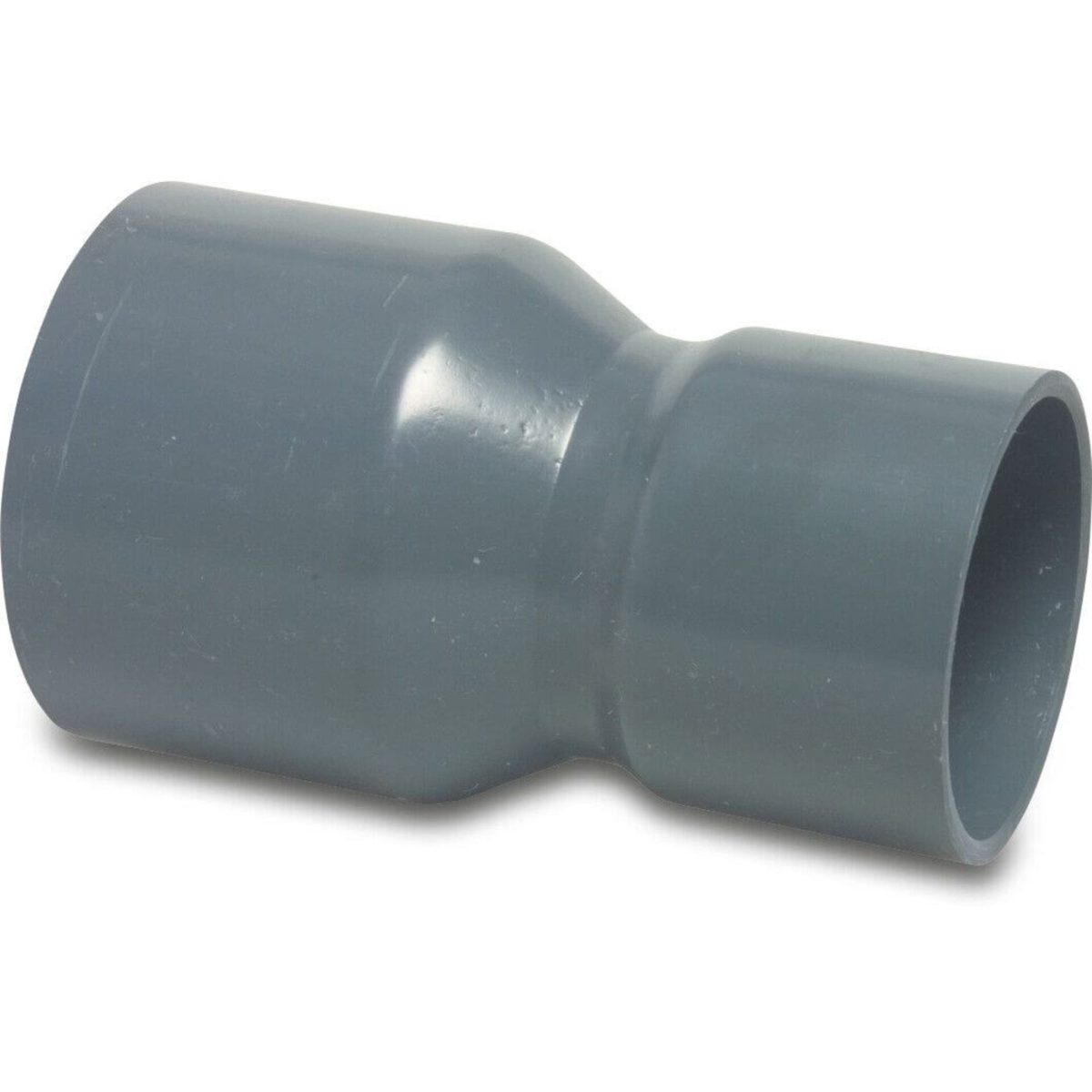 Verloopsok PVC-U 315 mm x 250 mm lijmmof 10bar grijs type handgevormd | Aantal 1 PCS