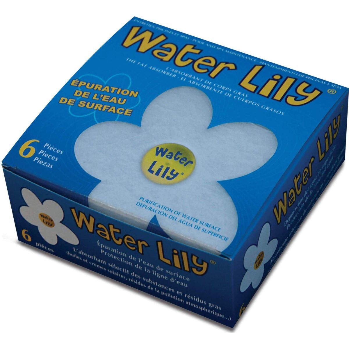 Water Lily® pads doos 6 st | Aantal 1 PCS