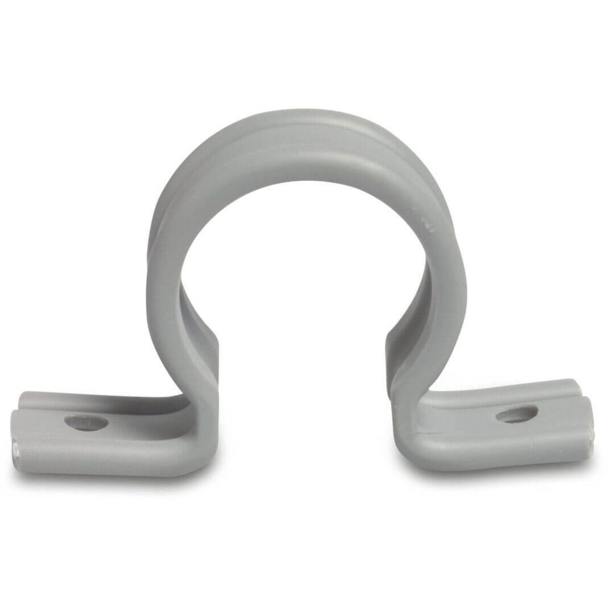 Zadel PVC 63 mm klik grijs | Aantal 1 PCS