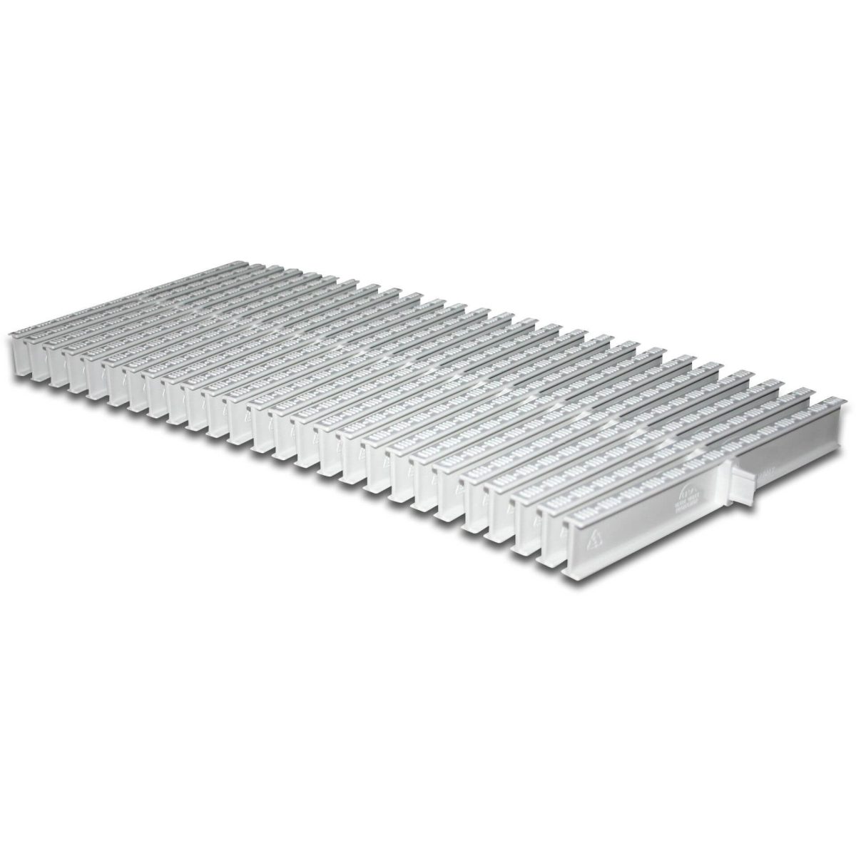 Zwembadrooster 245 mm x 35 mm 1m type Standard | Aantal 1 M