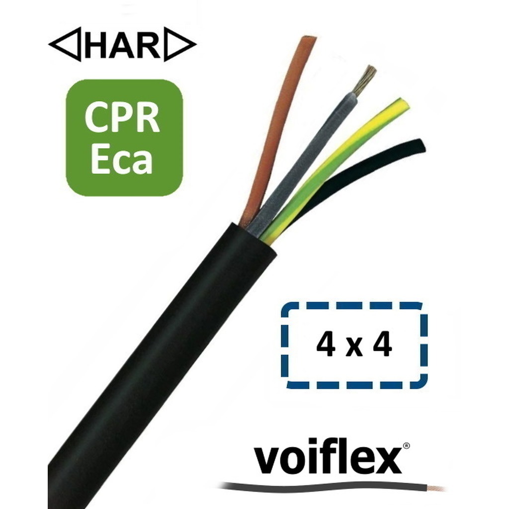Neopreen HO7RN-F Eca 4 x 4 mm² HAR prijs per 100 meter