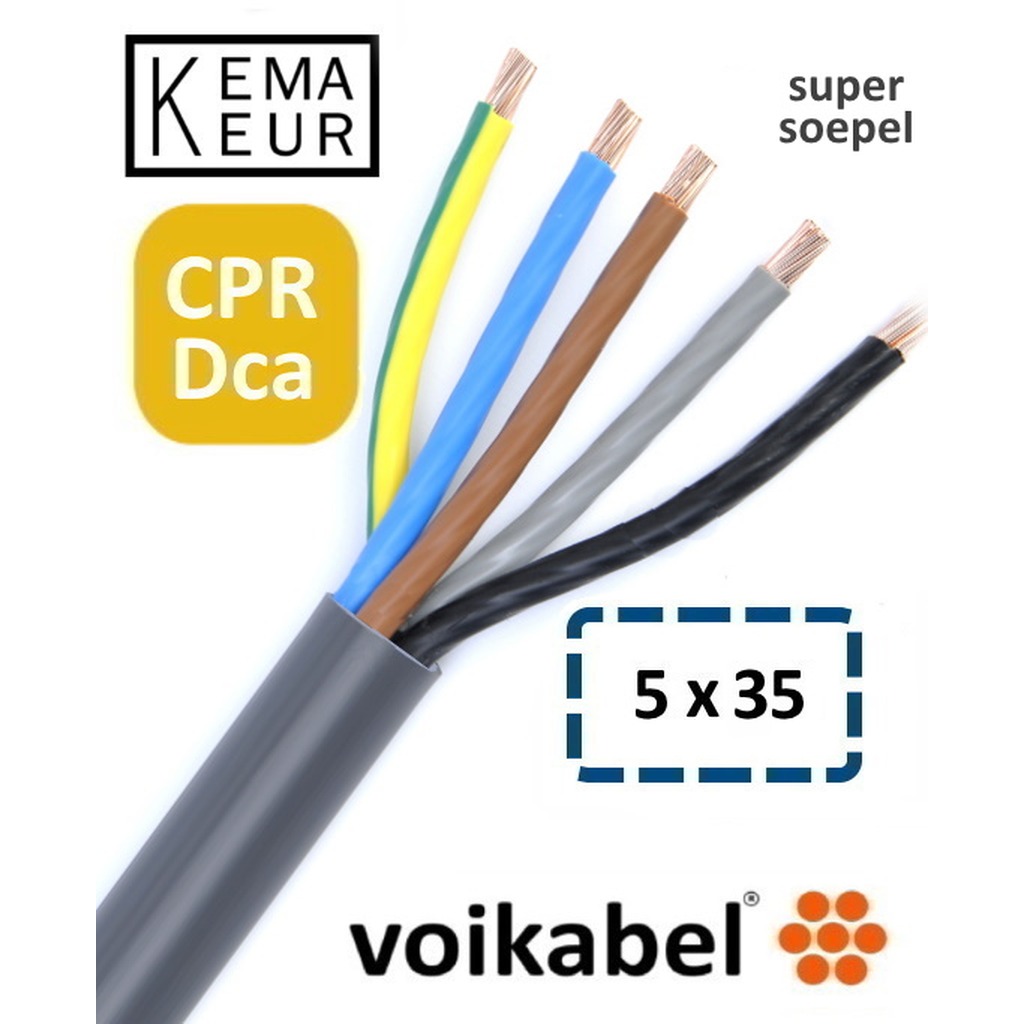 YMVK Dca SS 5 x 35 mm² p/m.