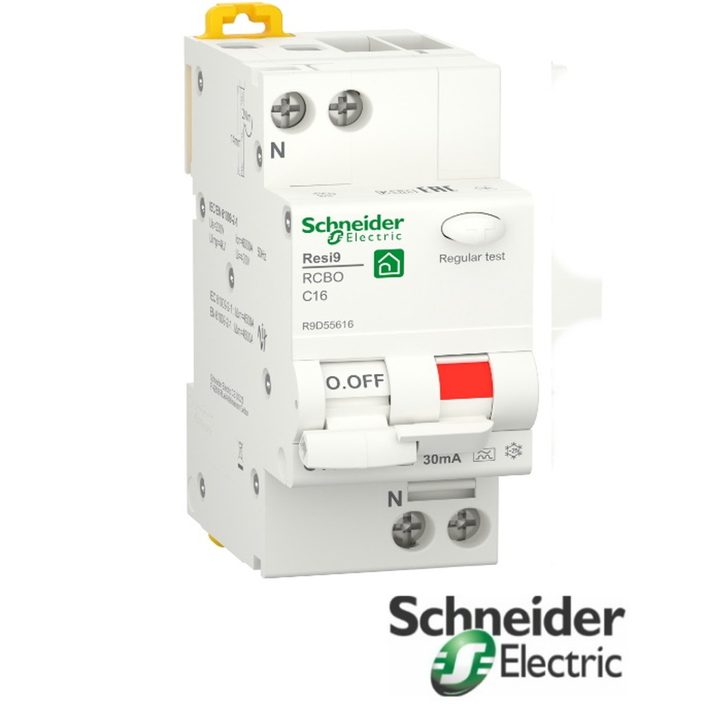 Schneider VIGI RESI9 1P+N C16 30MA A 6KA