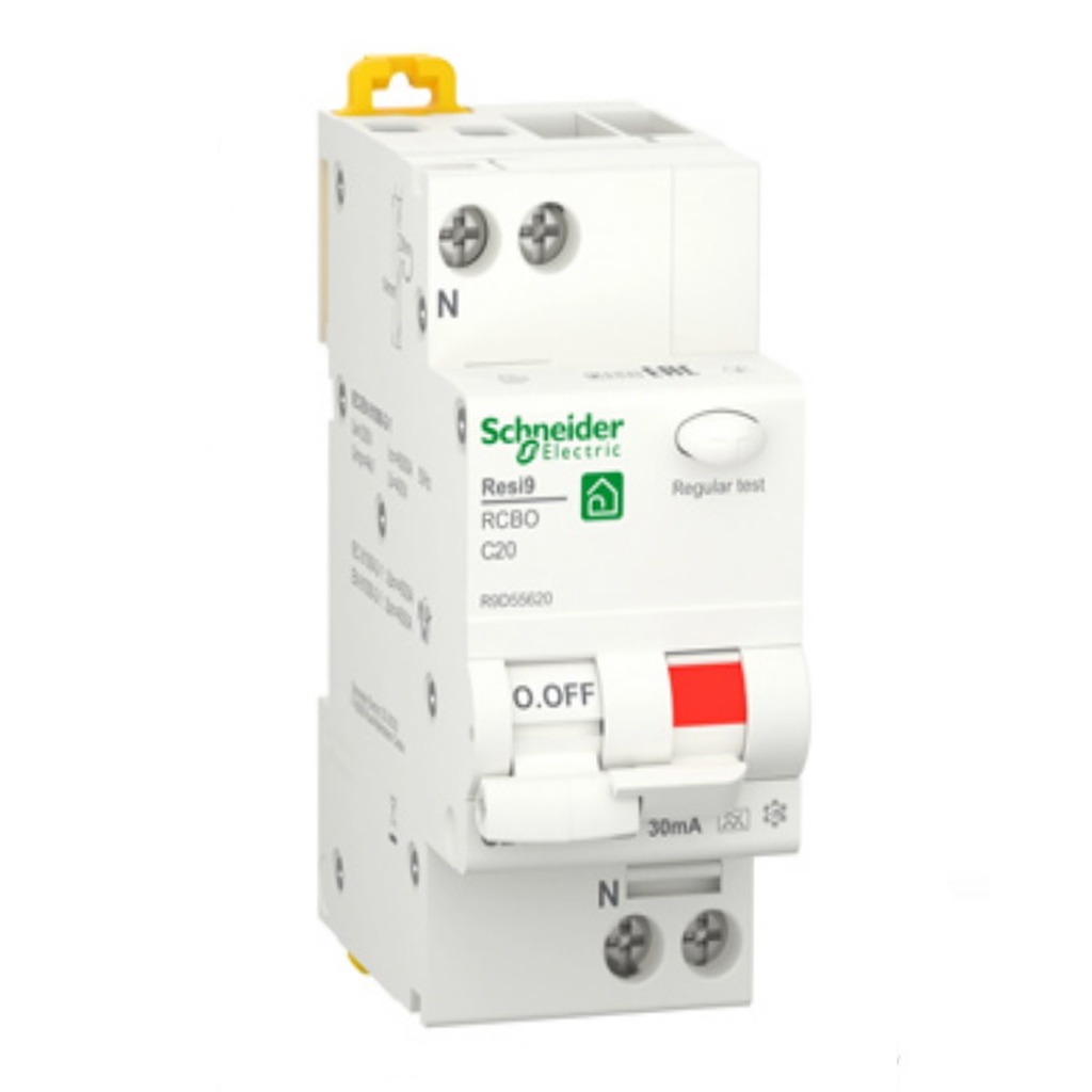 Schneider VIGI RESI9 1P+N C20 30MA A 6KA