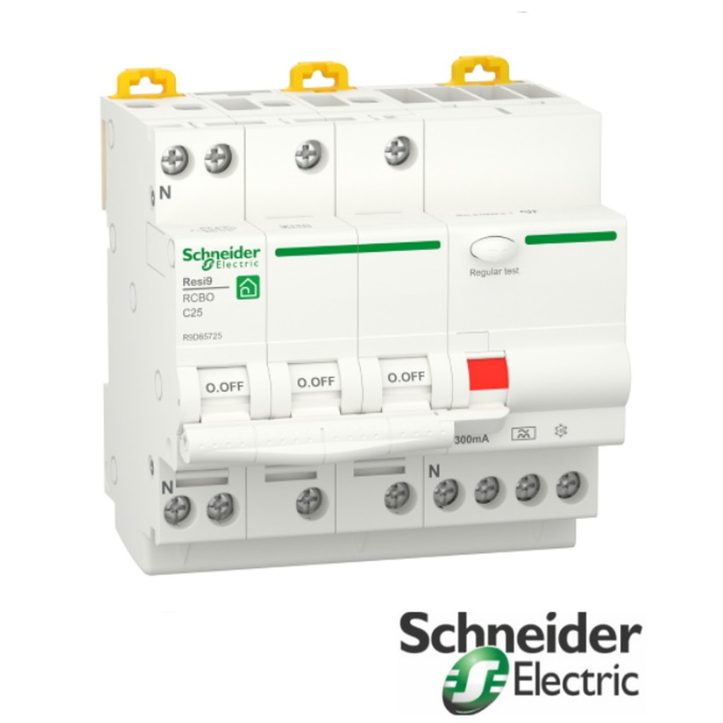 Schneider VIGI RESI9 3P+N C25 300MA A 6KA
