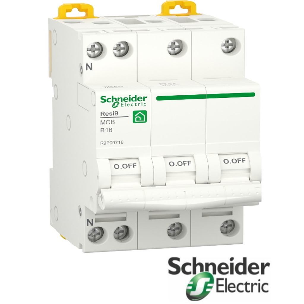 Schneider RESI9 3P+N B16 6KA