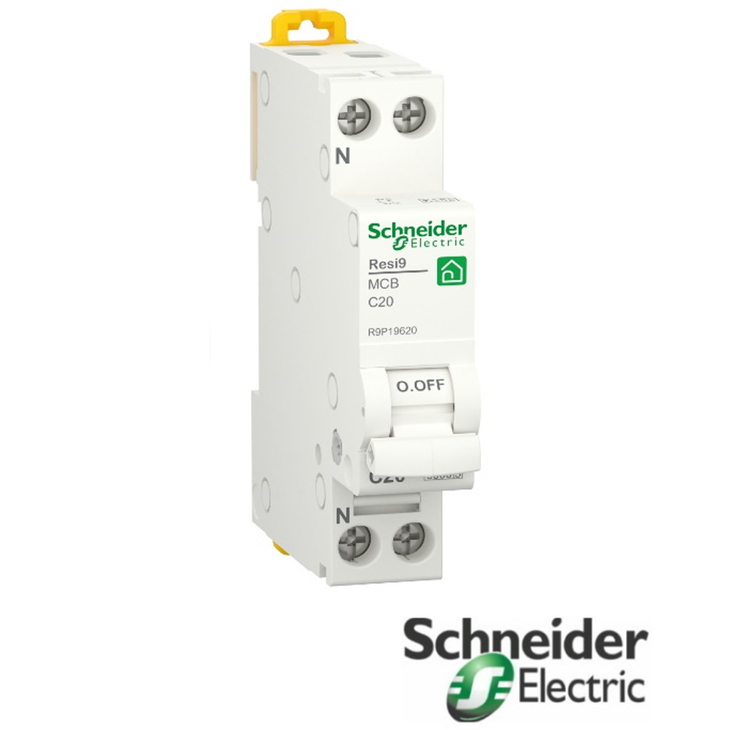 Schneider RESI9 1P+N C20 6KA