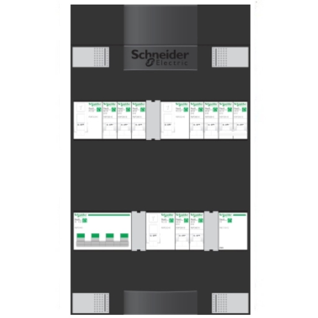 Schneider 7-GRPVDLR 3FHS 3xALS (3/3/1)+F