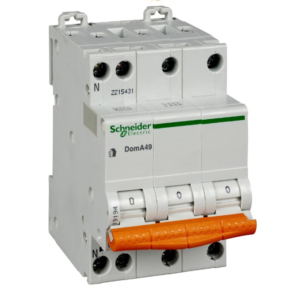 Schneider RESI9 installatieautomaat 3P+N B20 ( R9P09720 )