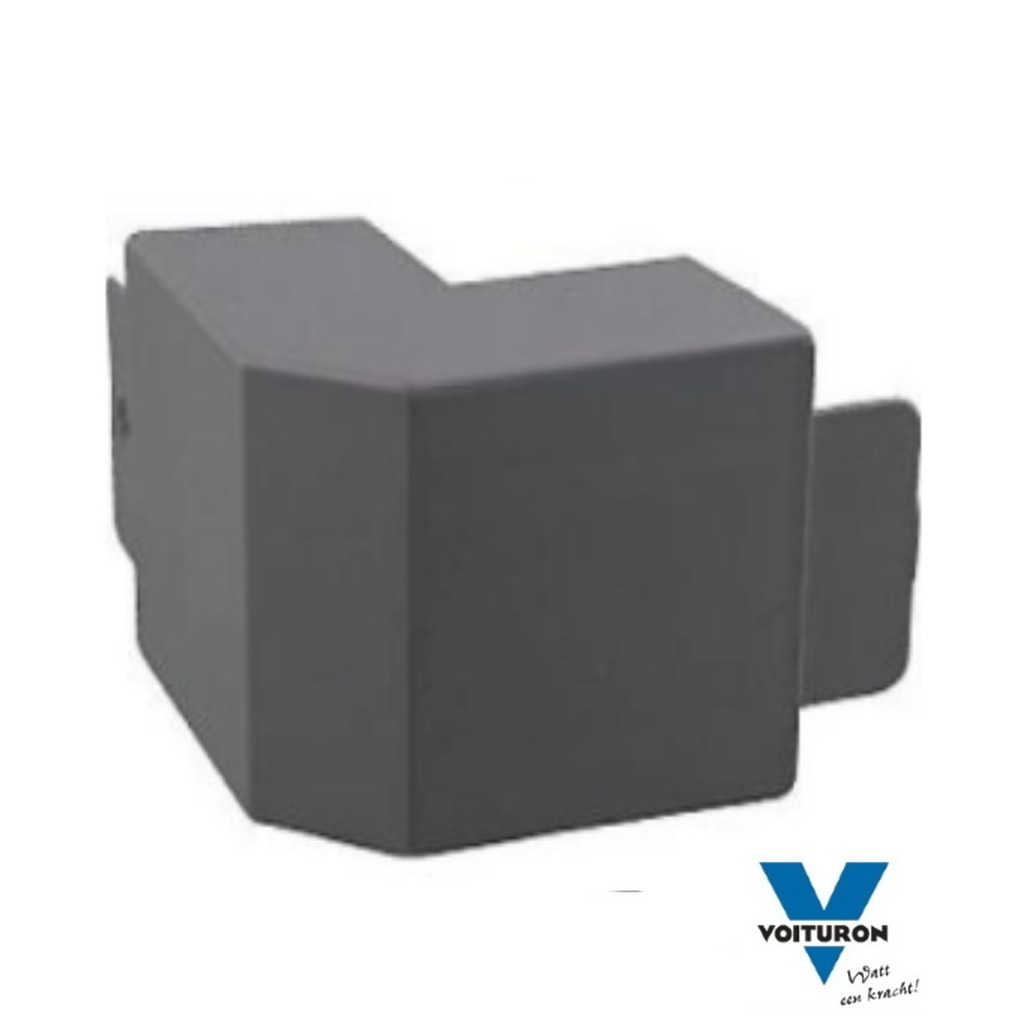 Buitenhoekstuk GGK 40 X 40 PVC grijsral 7030 | Uitvoeringen