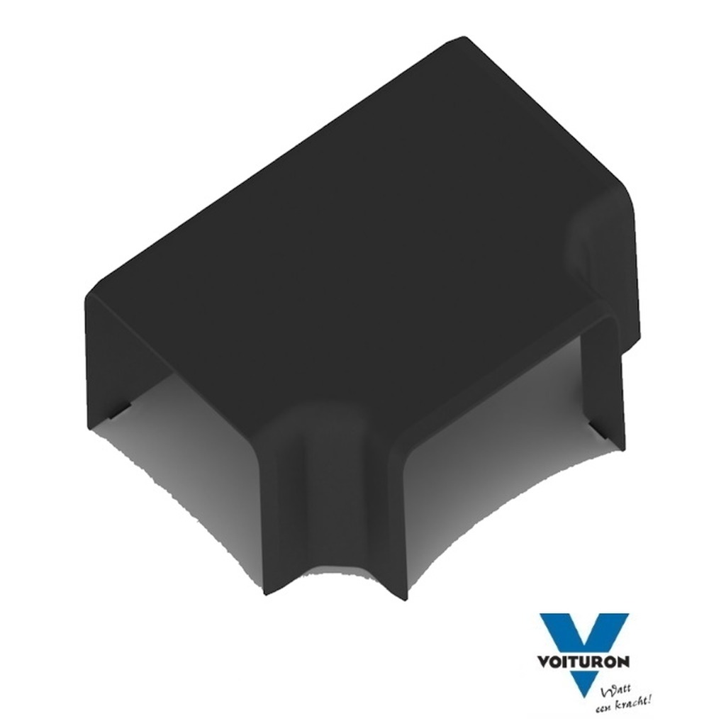 Aftakstuk 80 x 40 zwart | Uitvoeringen