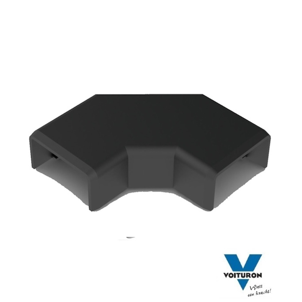 Vlakhoekstuk 20 x 10 zwart | Uitvoeringen
