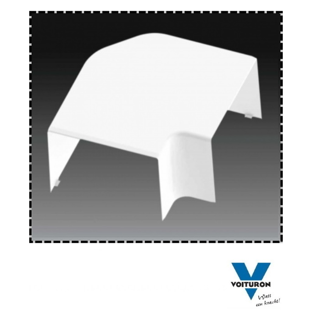 Vlakke hoek 110 x 65 D wit | Uitvoeringen