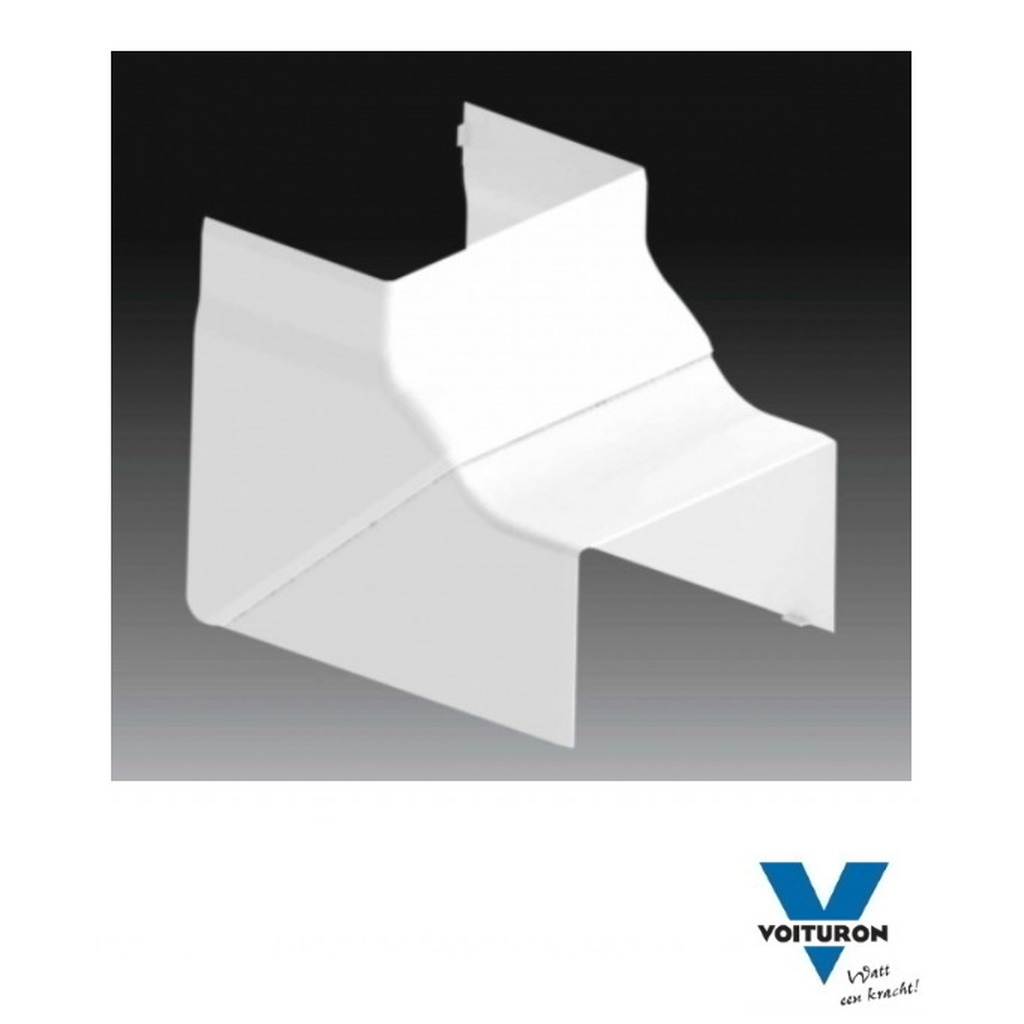 Binnenhoek 110 x 65 D wit | Uitvoeringen