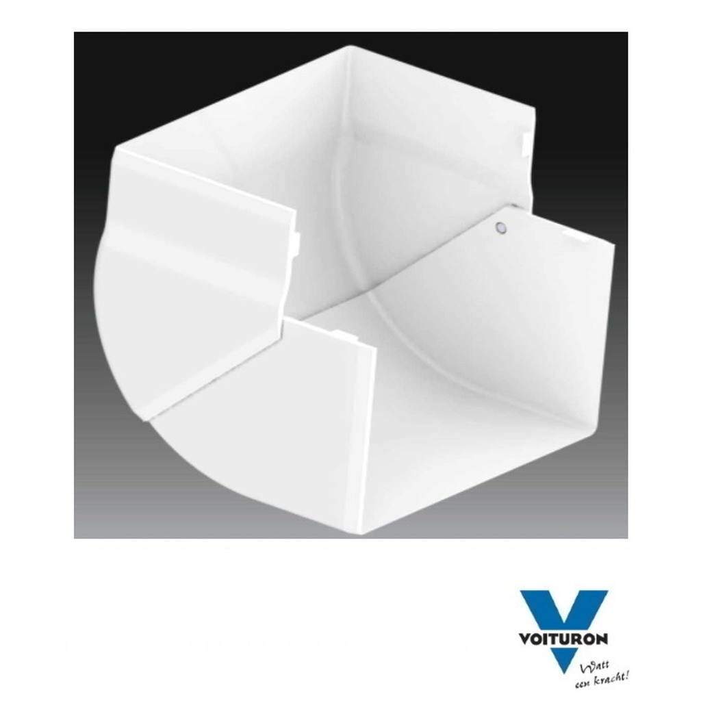 Buitenhoek 110 x 65 D wit | Uitvoeringen
