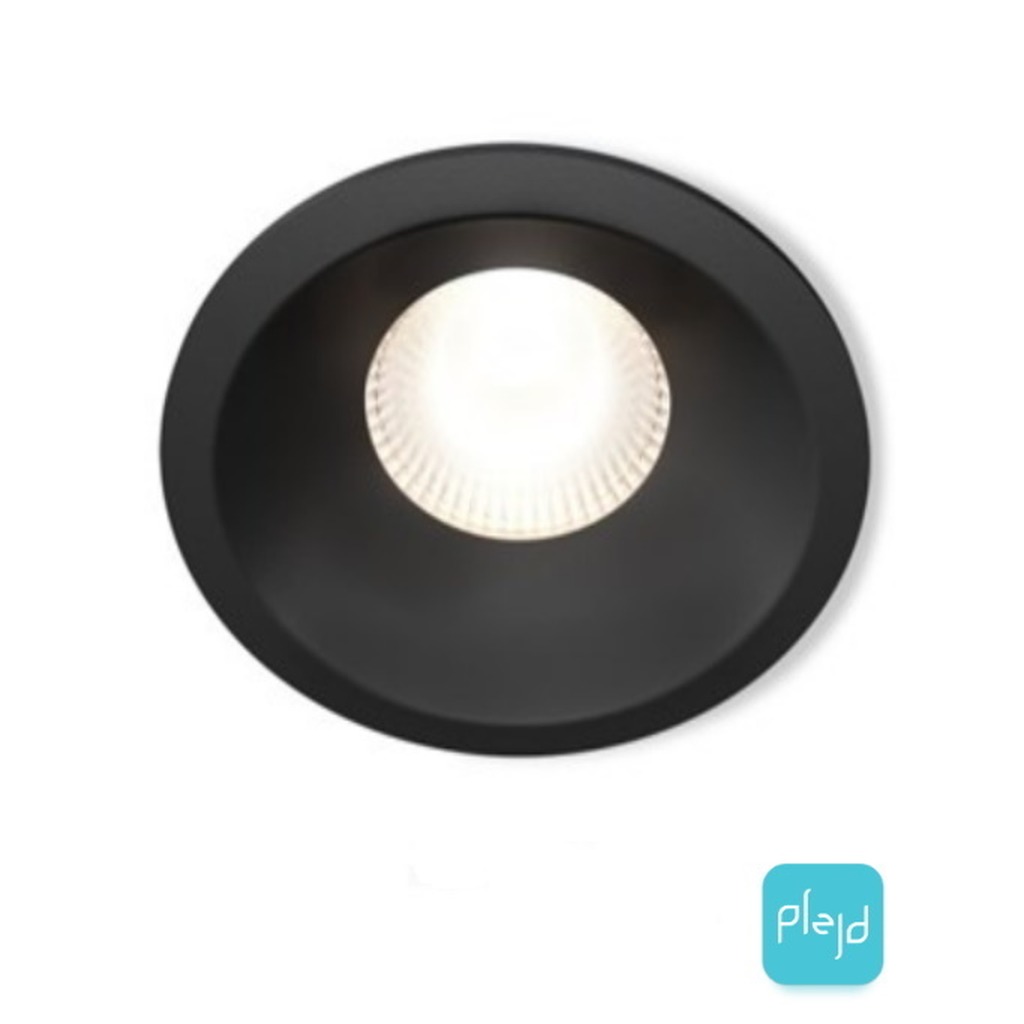 Plejd Downlight Deep Black