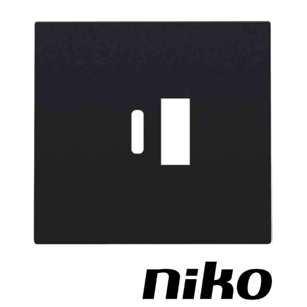 Niko Afwerkingsset voor dubbele smart USB-A- en USB-C-lader