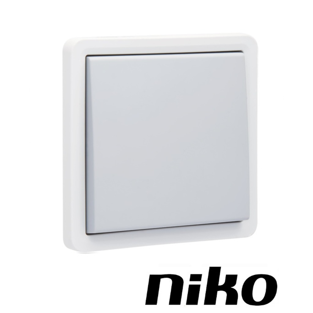 Niko Spuitwaterdicht kruisschakelaar 10A excl. doos ( IP55 ) insteekklemmen